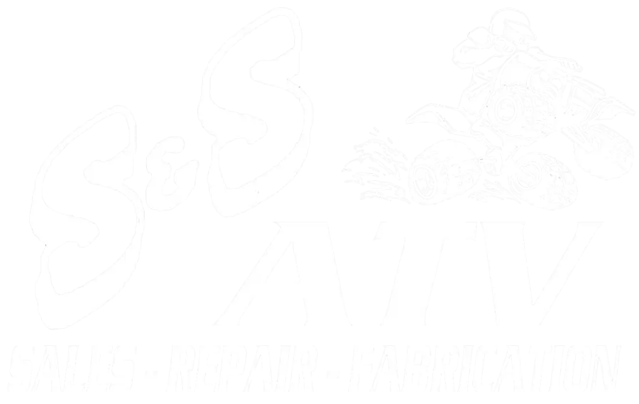 S&S ATV Sales & Services - logo - white